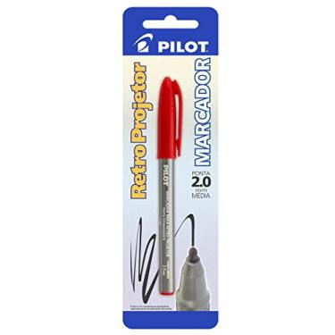 Imagem de Pincel Retro Projetor SM, Vermelho, 2 mm, Pilot, 1481508SM024VM