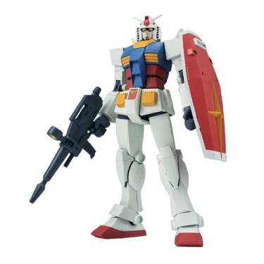 Imagem de TAMASHII NATIONS Robot Spirits Mobile Suit Gundam RX-78-2 Versão Gundam, A.N.I.M.E. (versão de revenda), aproximadamente 125 mm, PVC e ABS, boneco pintado