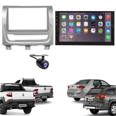 Imagem de Central Multimídia 2 Din Mp5 Strada Working Câmera Moldura Tela