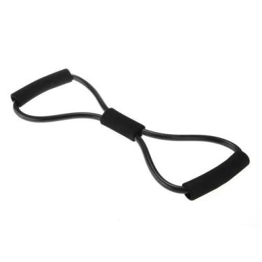 Imagem de Kit 2 Elásticos Extensores Exercício Tonificação - Preto - Braslu