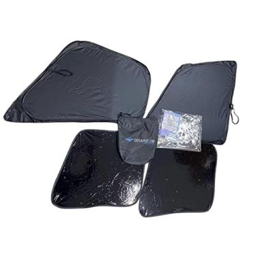 Imagem de Guarda-sol preto 737-800 (conjunto de 4 persianas adequadas para assentos L e R)