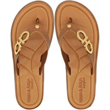 Imagem de Tamanco De Dedo Terra e Água Comfort Tira Vazada Feminino