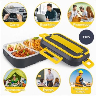 Imagem de Marmita Elétrica Inox Para Veículo, Caminhão - ROMI