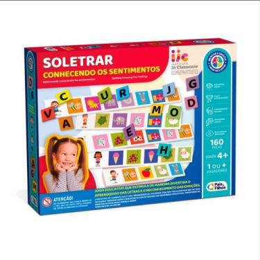 Imagem de Brinquedo Pedagogico Soletrando - Sentimentos - Pais e Filhos