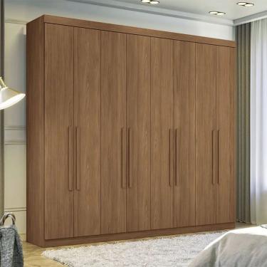 Imagem de Guarda-Roupa Casal 8 Portas Bater 4 Gavetas Master Santos Andirá