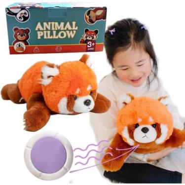 Imagem de Almofada de pelúcia pesada Lunapuer Snugglekid Red Panda 1 kg