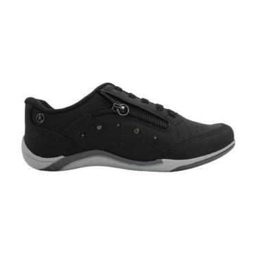Imagem de Tênis Casual Kolosh Feminino Preto, Pt, Century preto, 36