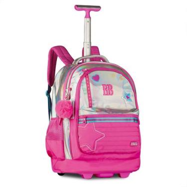 Imagem de Mochila Rodinha Holográfica Rebecca Bonbon Oficial Escolar - Clio Styl