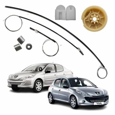 Imagem de Kit Reparo Cabo Maquina do Vidro Elétrico 207 Dianteiro