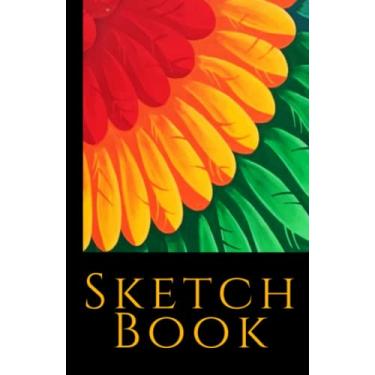 Imagem de Sketchbook: Blank paper for drawing-200 pages (5.5x8.5) Blank paper for drawing, doodling, or sketching (Sketchbook for Adults, Teens, and Kids)