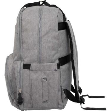 Imagem de Mochila Maternidade Poliéster Cinza Yins 20L