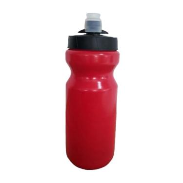 Imagem de Dynwave Garrafa de água esportiva Squeeze, 620 ml, garrafa para beber, copo de água para hóquei no gelo, futebol, atividades ao ar livre e exercícios, Vermelho