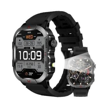 Imagem de Relógio Inteligente Masculino LIGE X3 À Prova D'Água IP68 Com Luz LED,