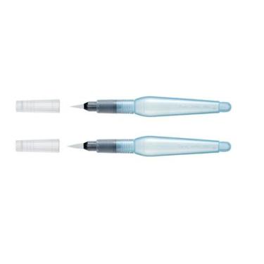 Imagem de Kit pentel pincel de agua - aquash brush pontas f m