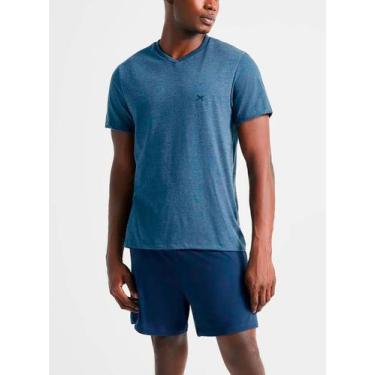 Imagem de Pijama Curto Hering 7613 Masculino Gola V Algodão T. P/XXG, XXG, Mk7, 