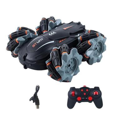 Imagem de Controle remoto Tração nas quatro rodas Lateral Drifting Stunt Car Luz