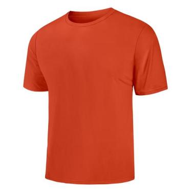 Imagem de Camisetas masculinas para exercícios de verão, camisetas de natação, m