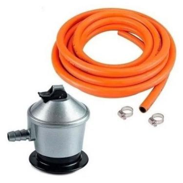 Imagem de Braçadeira de mangueira reguladora de válvula de gás para fogão de aca