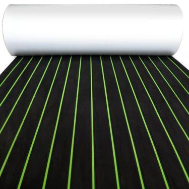 Imagem de Folha de deck de espuma EVA para piso de barco, tapete marinho de teca