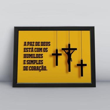 Imagem de Quadros TAC Religião Cristã 068 - 20x30cm - MDF - Colorido