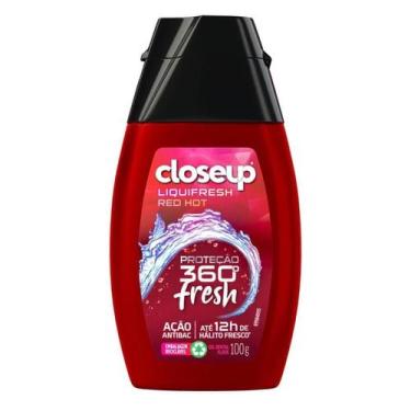Imagem de Creme Dental em Gel Close Up Liquifresh Red Hot 100g - Closeup