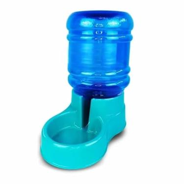 Imagem de Bebedouro Pet Automático Para Cães e Gatos Bombona Galão 10L Mantém Água Limpa Sistema Automático Base Estável Bebedouro Pet (BrinqPet Verde)