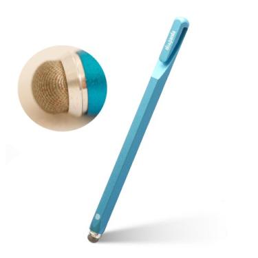 Imagem de Oli&Panda Caneta Stylus Edge Pencil de fibra sedosa com ímã integrado para iPad, iPhone 5S, Kindle Fire HD, Nexus 7 e Galaxy S4 - Azul (Pea-EPSTF-BE)