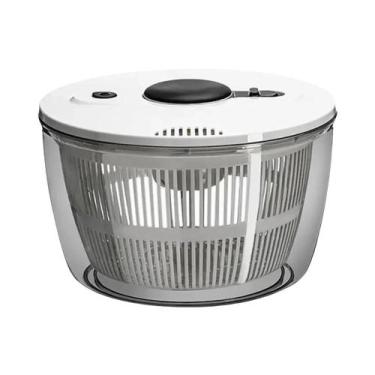 Imagem de Centrífuga Desidratadora De Vegetais Grande 3L 5L Com Drenagem Rápida 