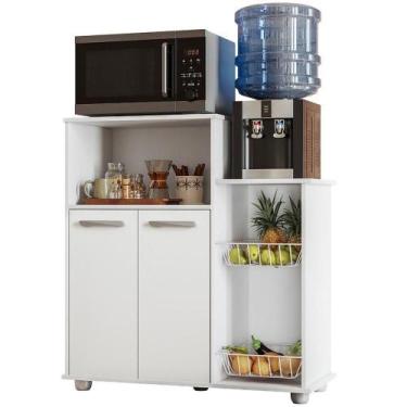 Imagem de Balcão Fruteira Para Cozinha 2 Portas 91 Cm Solle - MILANI MOVELARIA