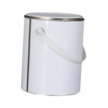 Imagem de Ｂｅｓｇａ Lata de tinta com tampa, recipiente de armazenamento multiuso à prova de ferrugem, balde de metal para tinta, ideal para projetos de bricolagem, 4l