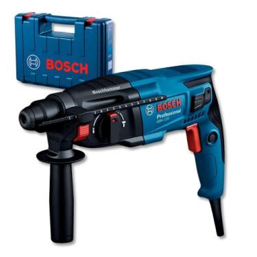 Imagem de Martelete Perfurador Rompedor GBH 220 Bosch 720W 2,0J SDS Plus Com Mal