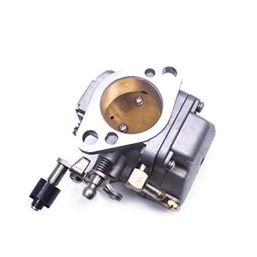 Imagem de OVERSEE Carburador central 821854T5 para motor de popa Mercury Marine 1999-2006 55HP 60HP 2 tempos 3 cilindros, conjunto de carburador