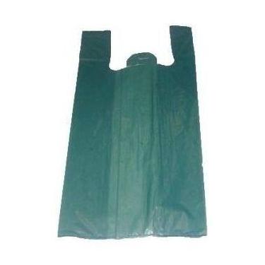Imagem de Sacola Reciclada 50 X 70 Verde Pacote Com 1 Kg 60 Unidades - Higipack