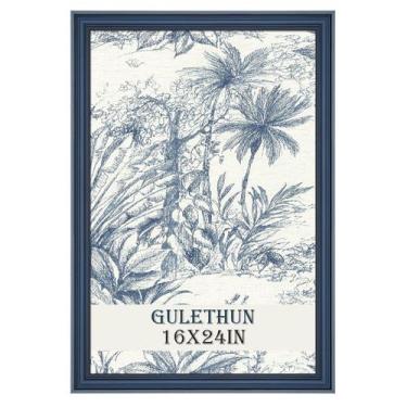 Imagem de Porta-retratos GULETHUN Transitional Modern 40x60cm azul