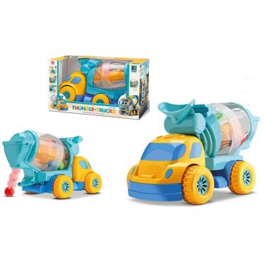 Imagem de Veículo Baby Thunder Trucks Betoneira de Bolinhas - Gava Toys