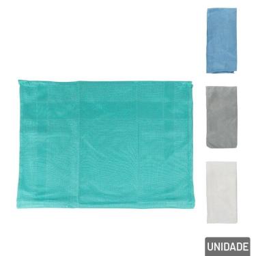 Imagem de Pano de Limpeza Poliéster 60x40cm Multiuso Color - Tudo em Caixa