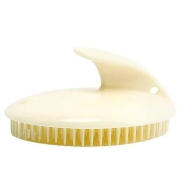 Imagem de Pente de xampu moderno, gel de sílica, ferramenta de massagem para cabeça Meridian, ferramenta de lavagem de cabelo para desbloqueio de cabelo