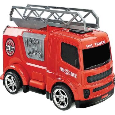 Imagem de Brinquedo Caminhão Bombeiro Fire Truck