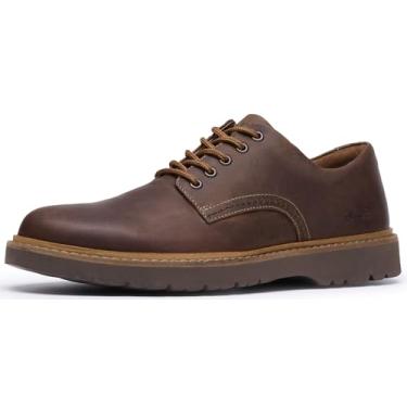 Imagem de Clarks Weltridge Low Oxford masculino, Couro de cera de abelha, 43