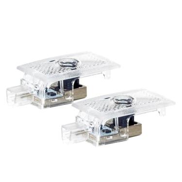 Imagem de Jfsotls Logotipo de porta LED para carro nunca desbota compatível com projetor 300 300C 300S 2005-2022 Ghost Shadow Light, para 300 acessórios, logotipo de luz de porta LED a laser para carro cortesia