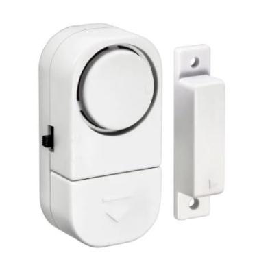 Imagem de kit 02 Alarme Sonoro para Portas e Janela Sem Fios + batarias