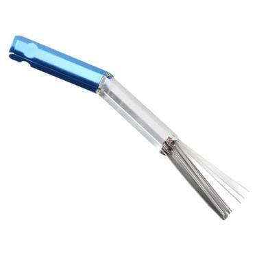 Imagem de FTVOGUE Agulha de Limpeza de Bico de Aço Inoxidável de Limpeza Eficiente, Amplas Aplicações para Bicos de Feitos de Material de Liga Com Design Compacto, Fácil de Transportar