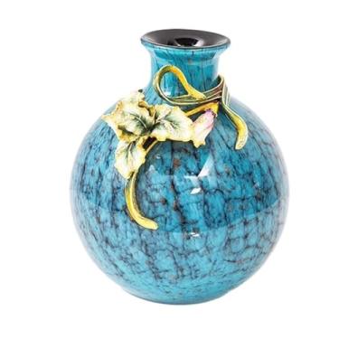 Imagem de Mesa de jantar estilo chinês, sala de estar, hall de entrada, decoração de vaso, ornamentos de arranjo de flores secas