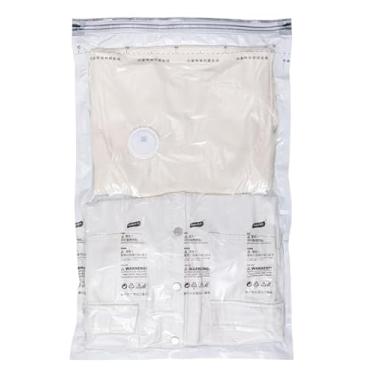 Imagem de Venus Sacos de armazenamento a vácuo para roupa de cama, edredons, cobertores, roupas e travesseiros, sacos de vedação de 56 x 80 cm - solução para economia de espaço, G