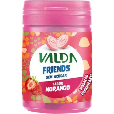 Imagem de Pastilhas Valda Friends Sabor Morango Pote 6x50g