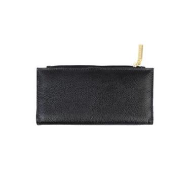 Imagem de Carteira feminina de couro liso Cléo-Feminino