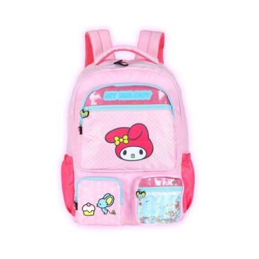 Imagem de Mochila De Costas My Melody Hello Kitty Meninas Infantil - UP4YOU - Lu