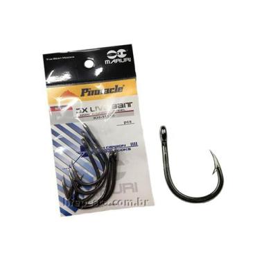 Imagem de Anzol Pinnacle 3X Live Bait Black Nº 4 - 20 Peças