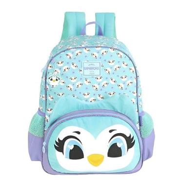 Imagem de Mochila De Costas Infantil Criança Escolar Feminina Coala e Coruja - L
