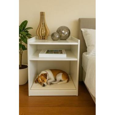Imagem de Mesa De Cabeceira Pet Com Nicho E Colchão Incluso - Tuffare Express, O